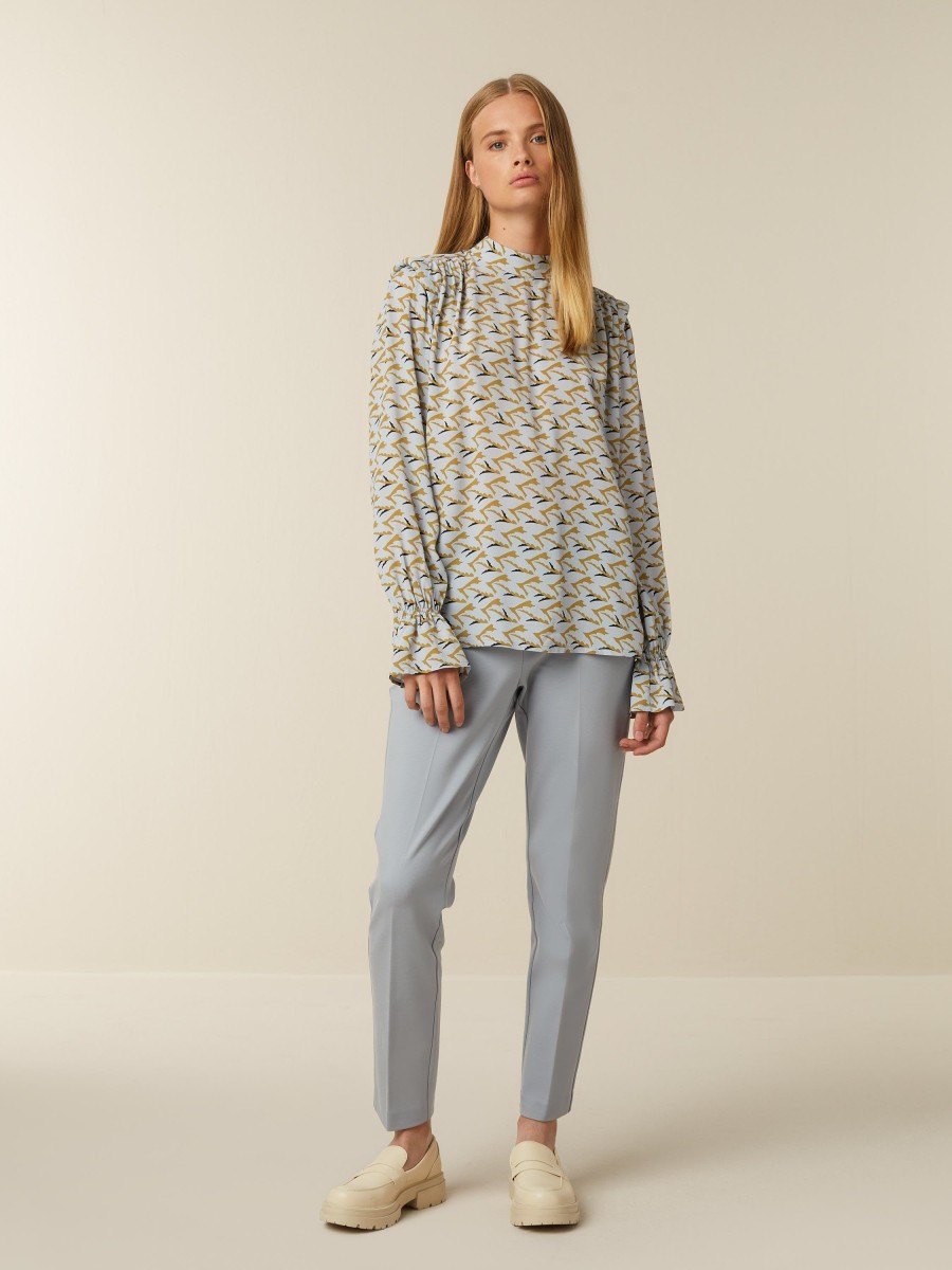 Tops | Beaumont Amsterdam Tops Bird Blouse-Shark