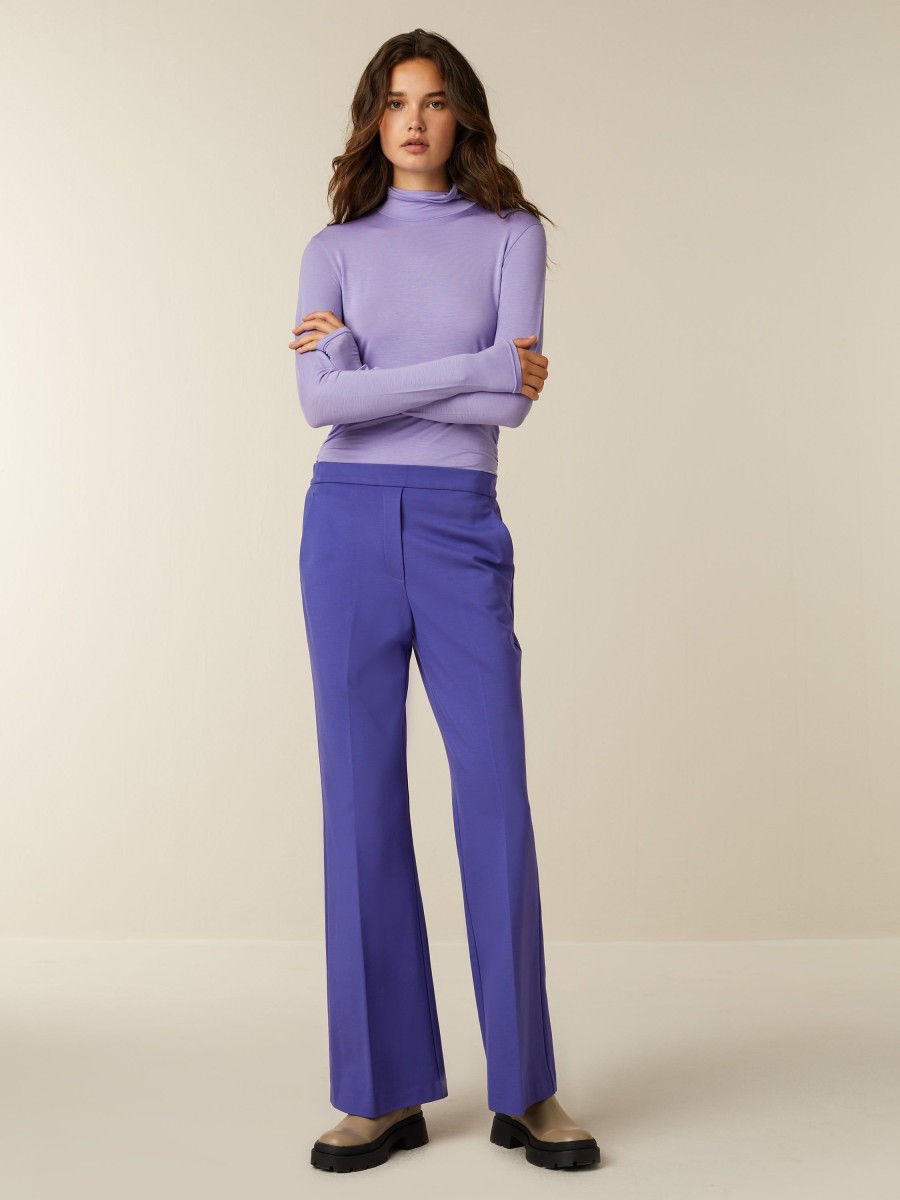 Tailleurs | Beaumont Amsterdam Tailleurs Hope Pants-Dark Dahlia Purple