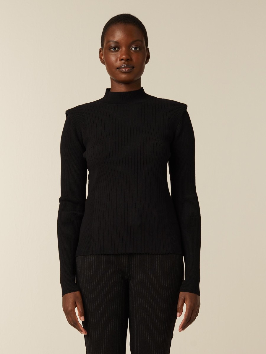 Tops | Beaumont Amsterdam Tops Brooke Pullover-Black