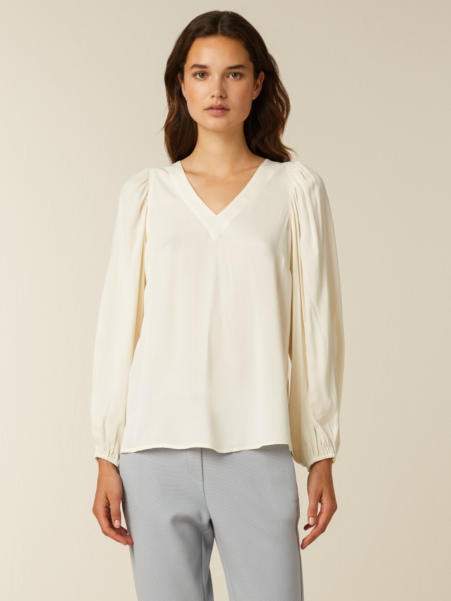 Tops | Beaumont Amsterdam Tops Grace Blouse-Cream