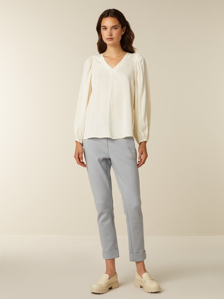 Tops | Beaumont Amsterdam Tops Grace Blouse-Cream