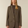 Tailleurs | Beaumont Amsterdam Tailleurs Ash Blazer-Crocodile