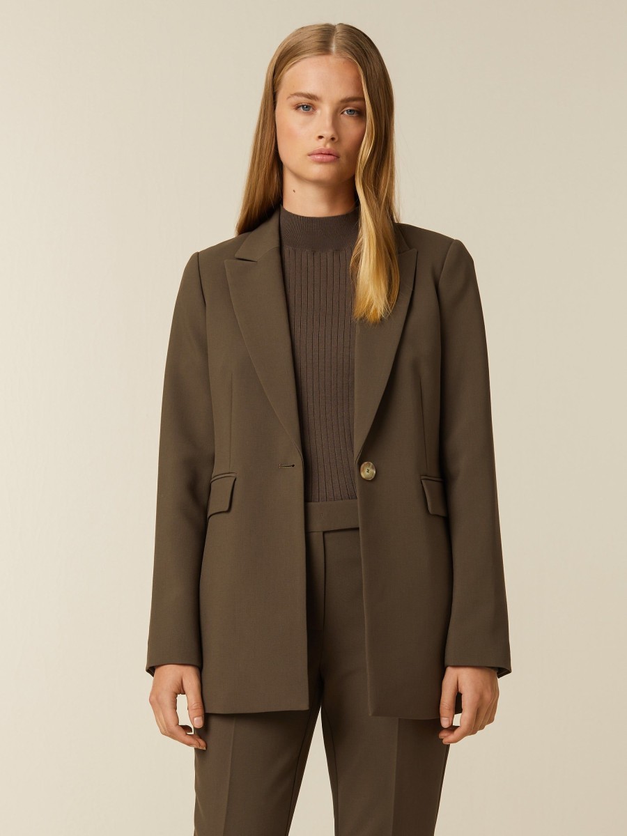 Tailleurs | Beaumont Amsterdam Tailleurs Abby Classic Blazer-Crocodile