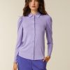 Tops | Beaumont Amsterdam Tops Noor Jersey Blouse-Dahlia Purple