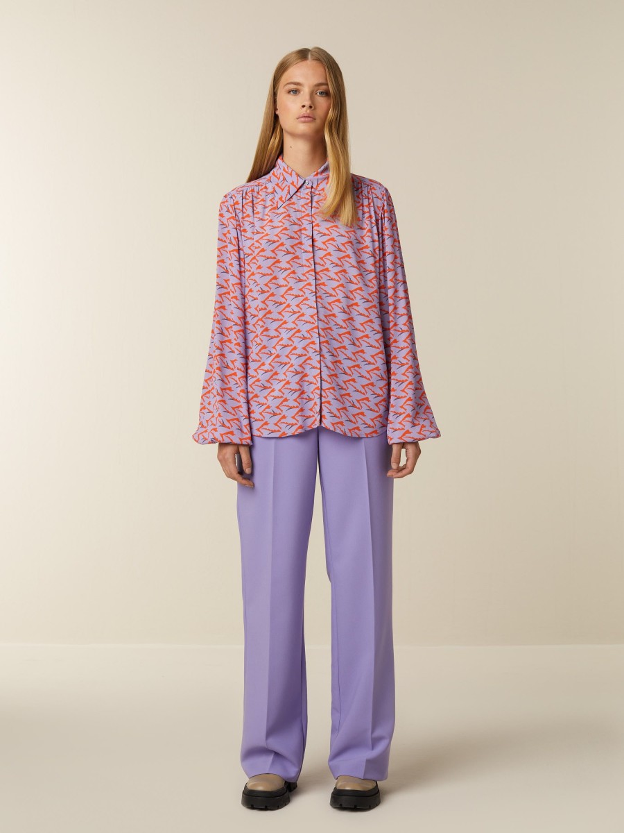 Tailleurs | Beaumont Amsterdam Tailleurs Jane Pants-Dahlia Purple