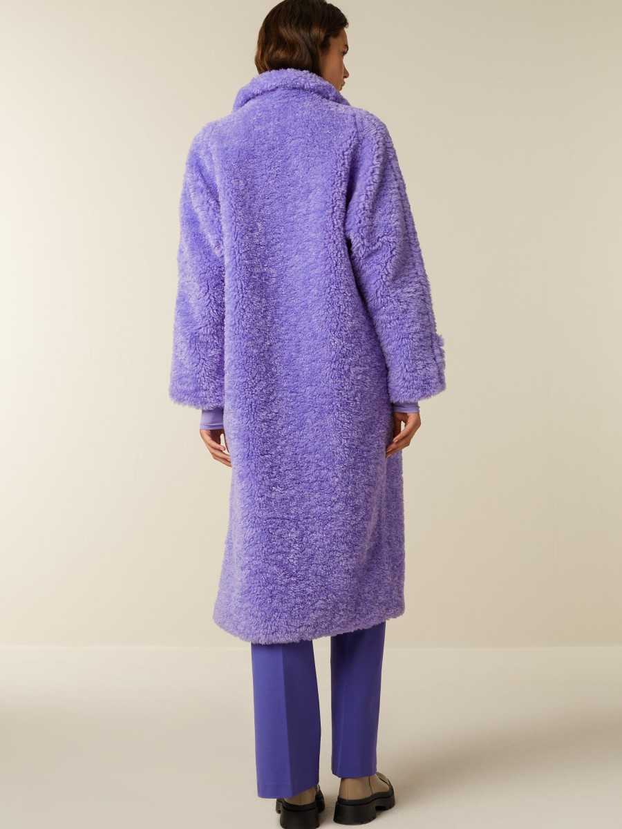 Teddy Coats | Beaumont Amsterdam Teddy Coats Sasha-Dhalia Purple