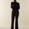 Tailleurs | Beaumont Amsterdam Tailleurs Flynn Pants-Pinstriped Black