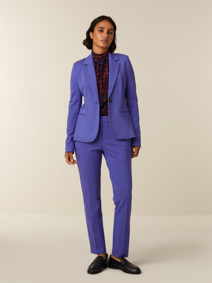 Tailleurs | Beaumont Amsterdam Tailleurs Petit Blazer-Dark Dahlia Purple