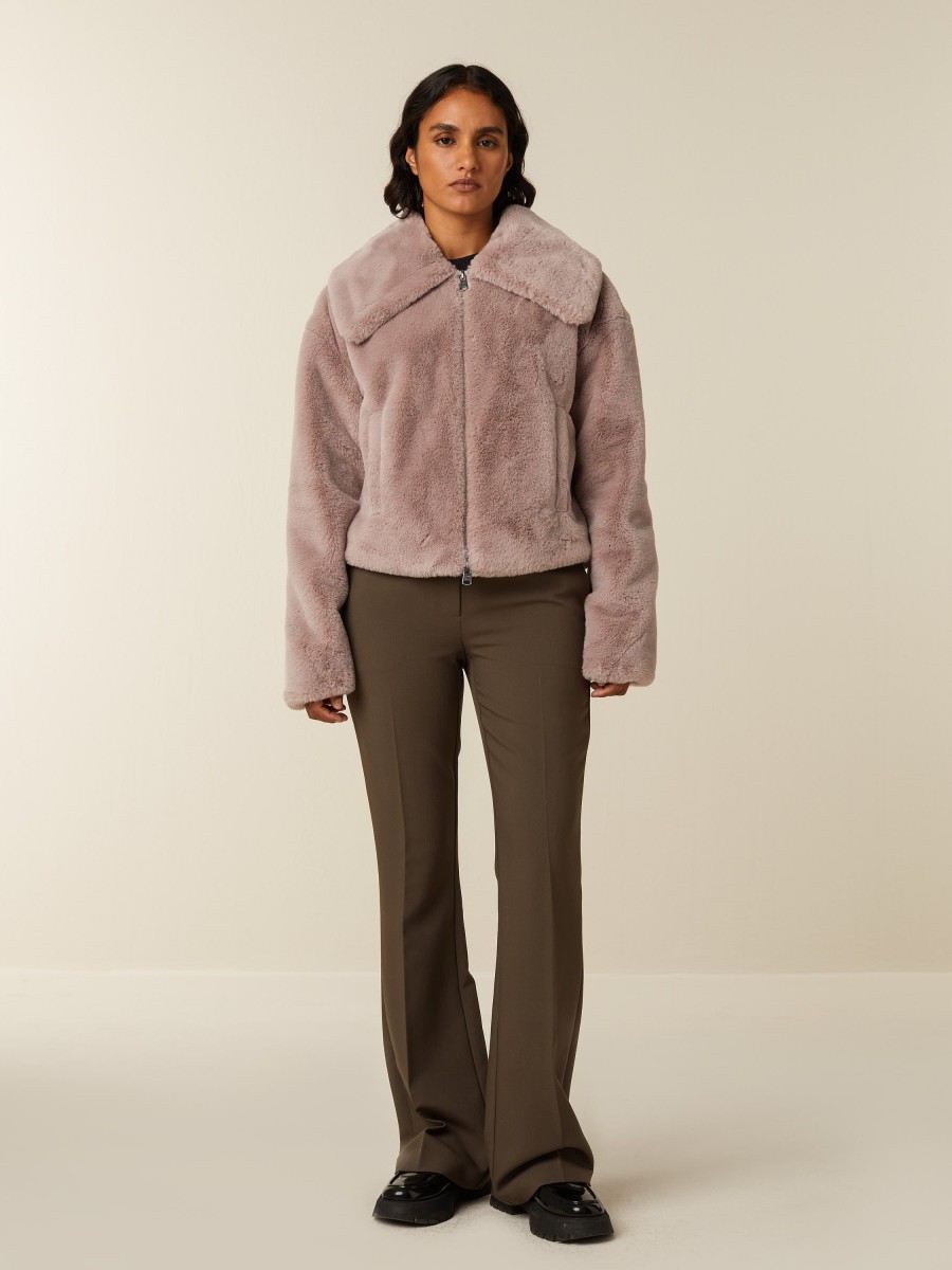 Teddy Coats | Beaumont Amsterdam Teddy Coats Nan-Pale Mauve