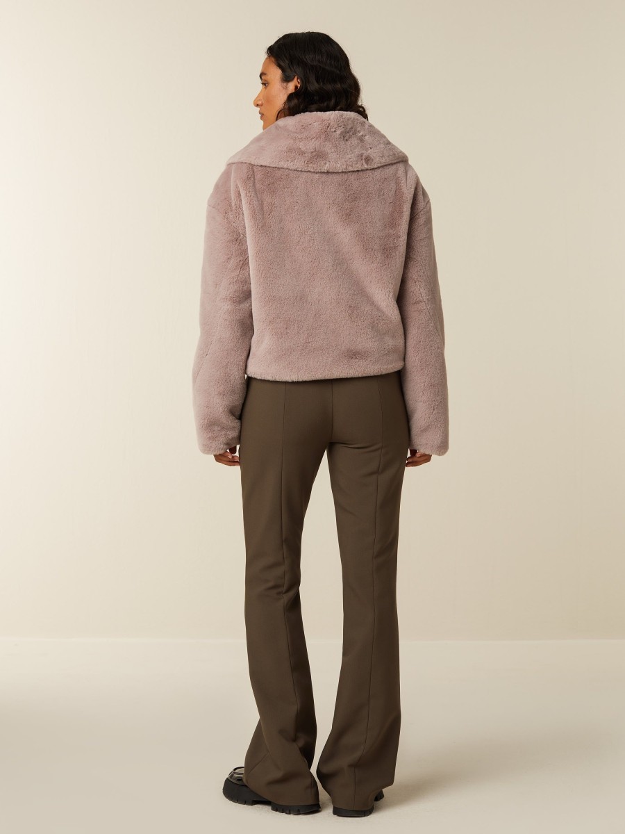 Teddy Coats | Beaumont Amsterdam Teddy Coats Nan-Pale Mauve