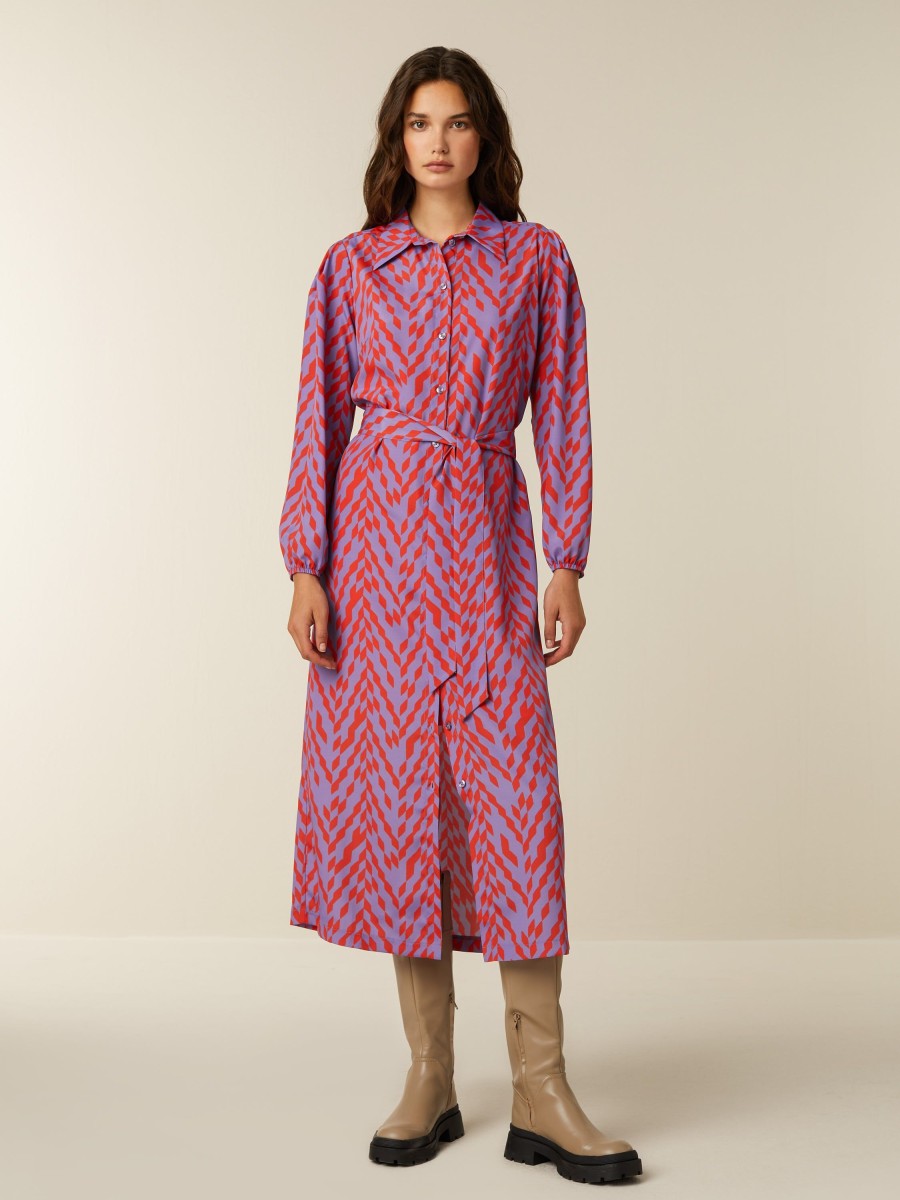 Robes | Beaumont Amsterdam Robes Breezy Dress-Dahlia Purple