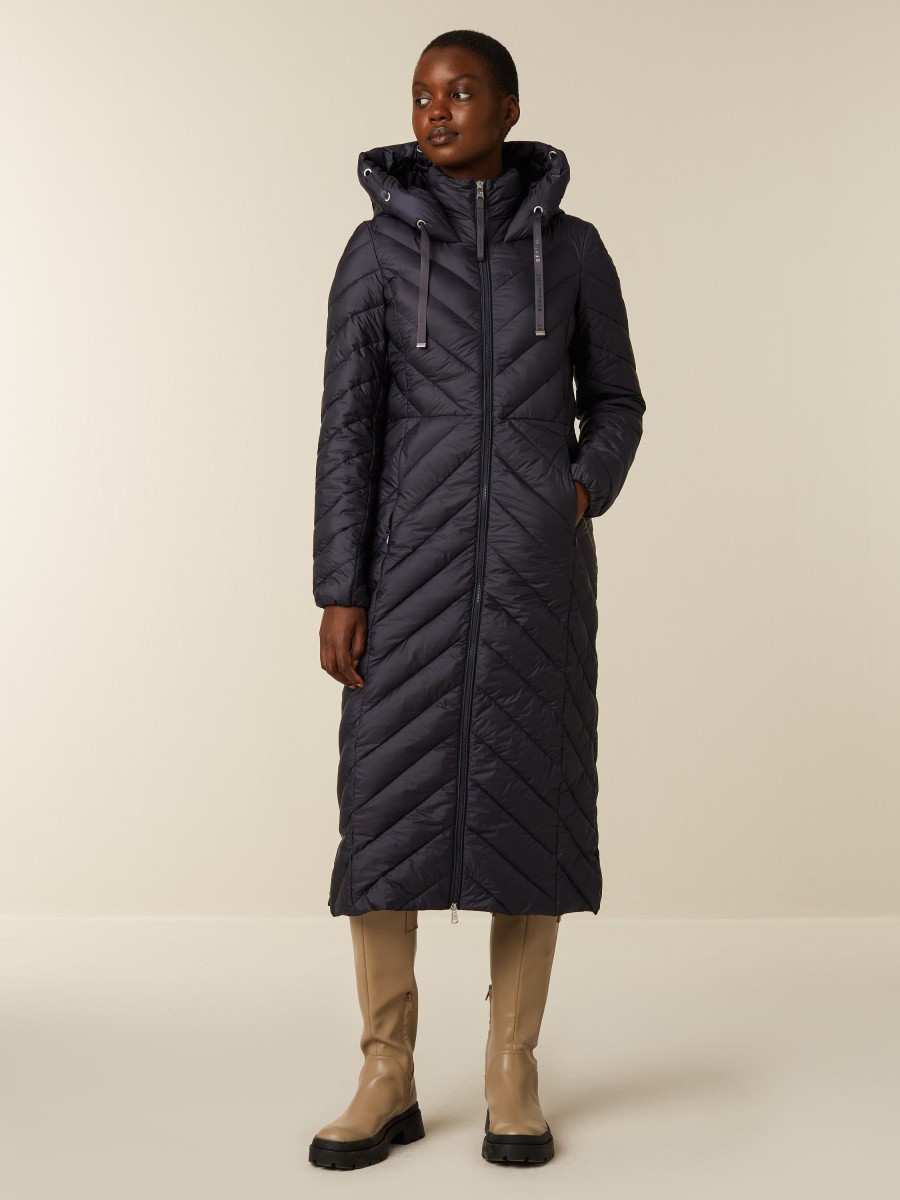 Manteaux D'Hiver | Beaumont Amsterdam Manteaux D'Hiver Tabby-Midnight Blue