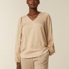 Tops | Beaumont Amsterdam Tops Grace Blouse-Natural