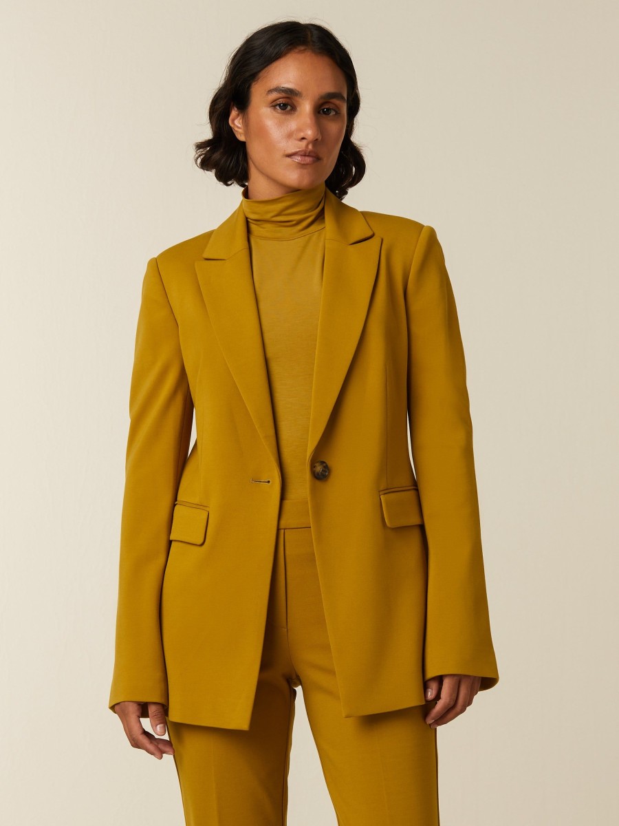 Tailleurs | Beaumont Amsterdam Tailleurs Tatum Blazer-Golden Green