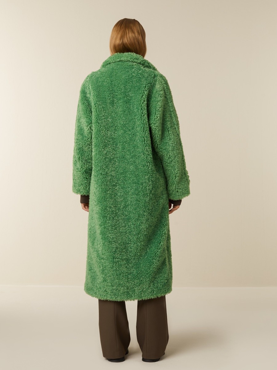 Teddy Coats | Beaumont Amsterdam Teddy Coats Sasha-Matcha Green