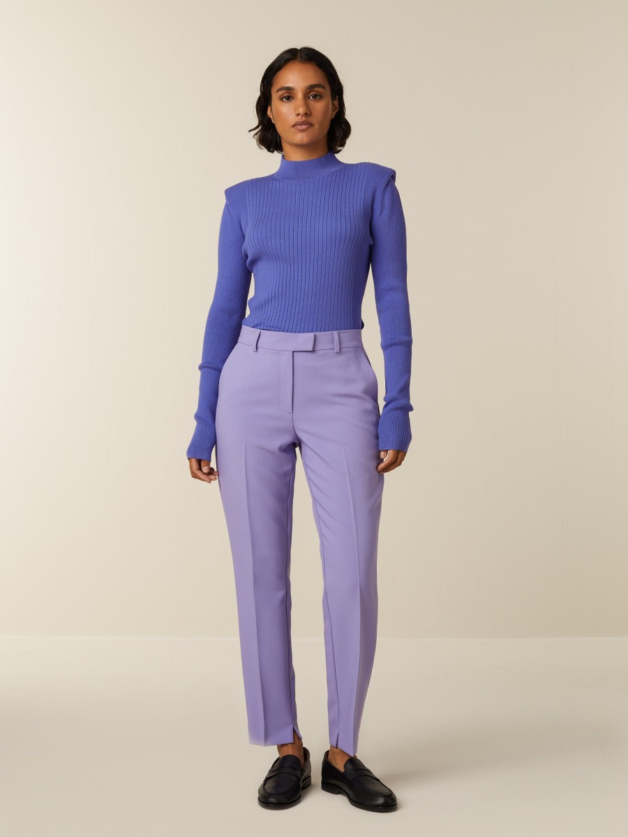 Tailleurs | Beaumont Amsterdam Tailleurs Alix Chino-Dahlia Purple