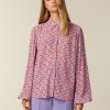 Tops | Beaumont Amsterdam Tops Britt Blouse-Dahlia Purple