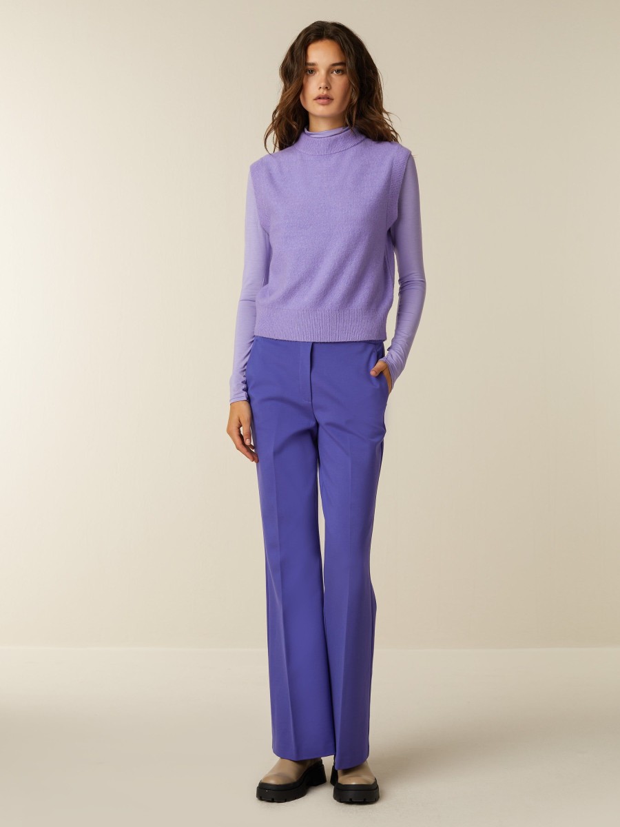 Tops | Beaumont Amsterdam Tops Star Spencer-Dahlia Purple