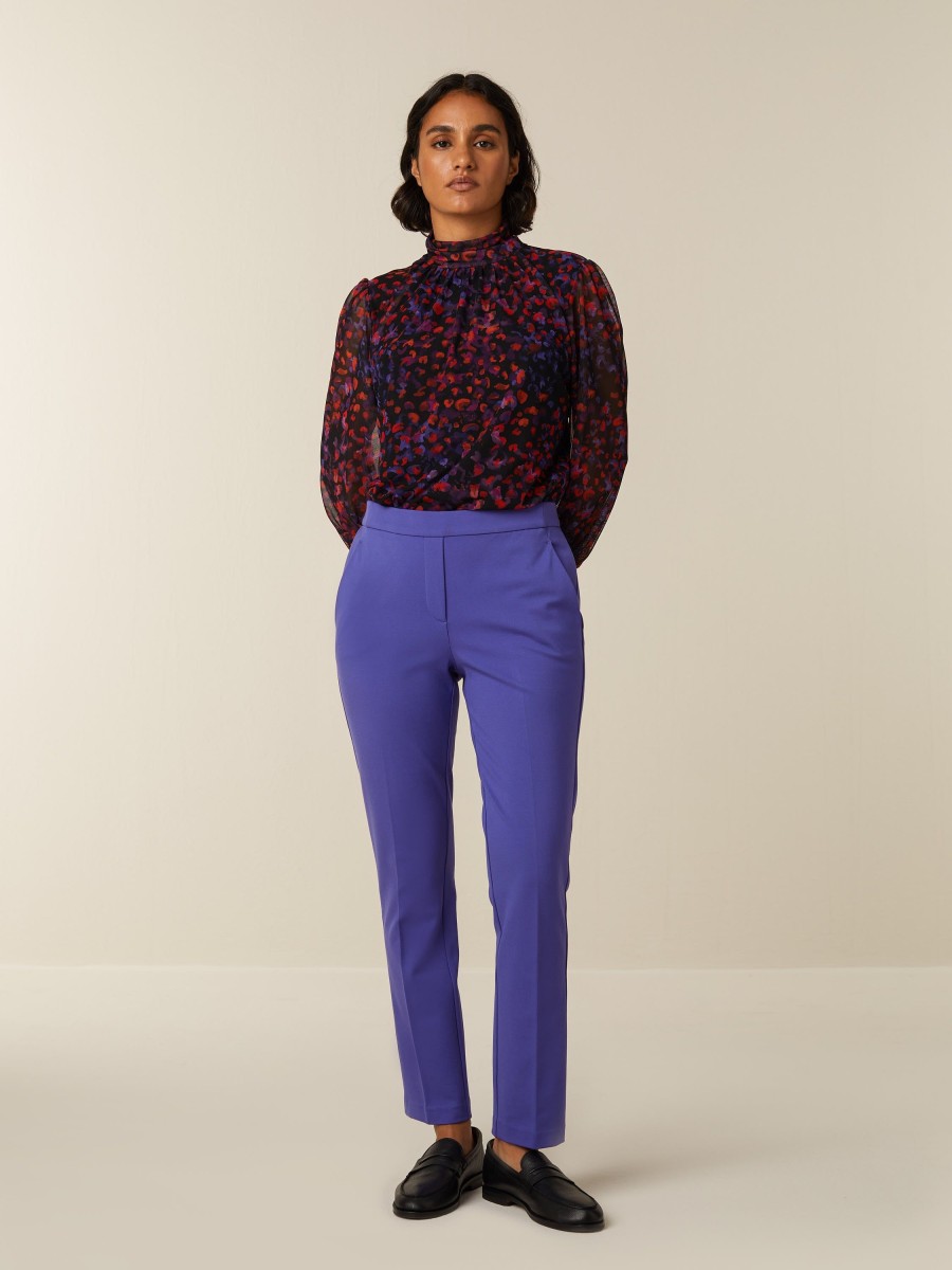 Tailleurs | Beaumont Amsterdam Tailleurs Charlie Chino-Dark Dahlia Purple